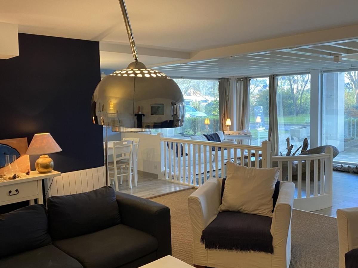 Grand Duplex En Front De Mer Avec 3 Chambres, Animaux Acceptes, Equipements Complets, Cabourg - Fr-1-487-321 מראה חיצוני תמונה